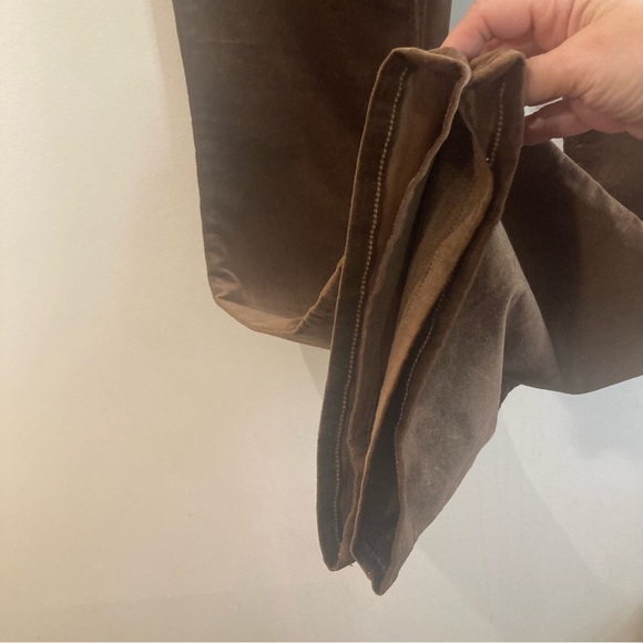 BANANA REPUBLIC Sz 29S Velvet High Rise 5 Pockets Flare Pants - Picture 8 of 15